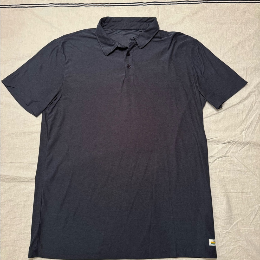 Vuori Navy Blue Polo Shirt